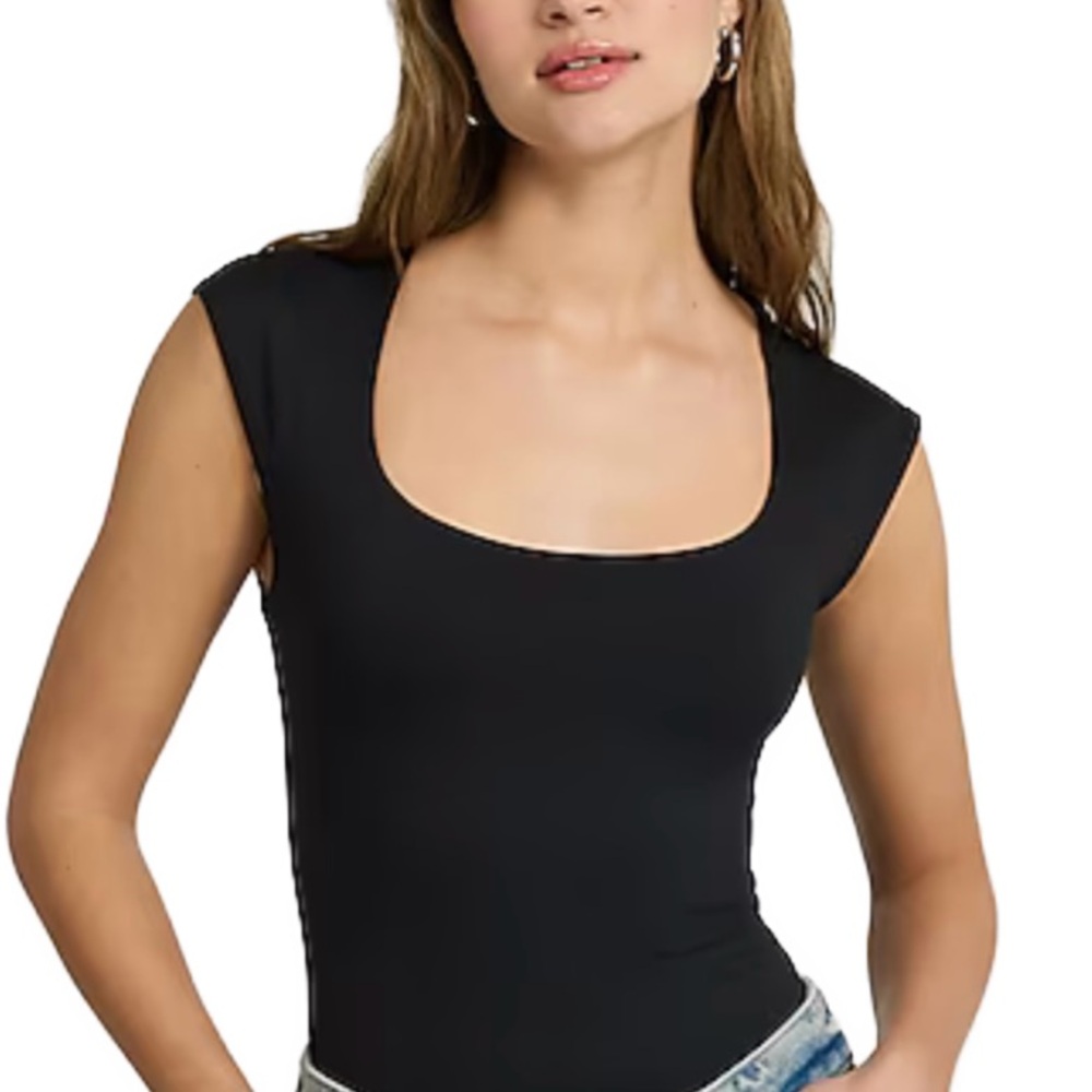 New Women’s Express Black Bodysuit Size M